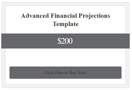 Advanced financial projections Template