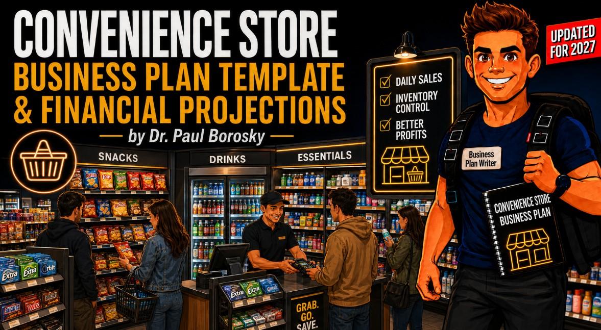 Convenience Store Business Plan Template and Financial Model