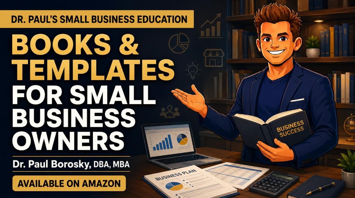 Dr Paul Small Business Education - Books and Templates